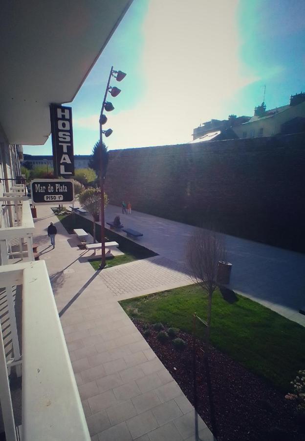 Hostal Pension Mar De Plata Lugo Dış mekan fotoğraf